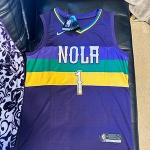 Zion Williamson NBA City Edition Jersey 2022-23 New Orleans Pelicans